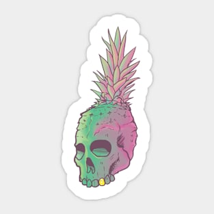 PINEAPPLE SKULL Sticker